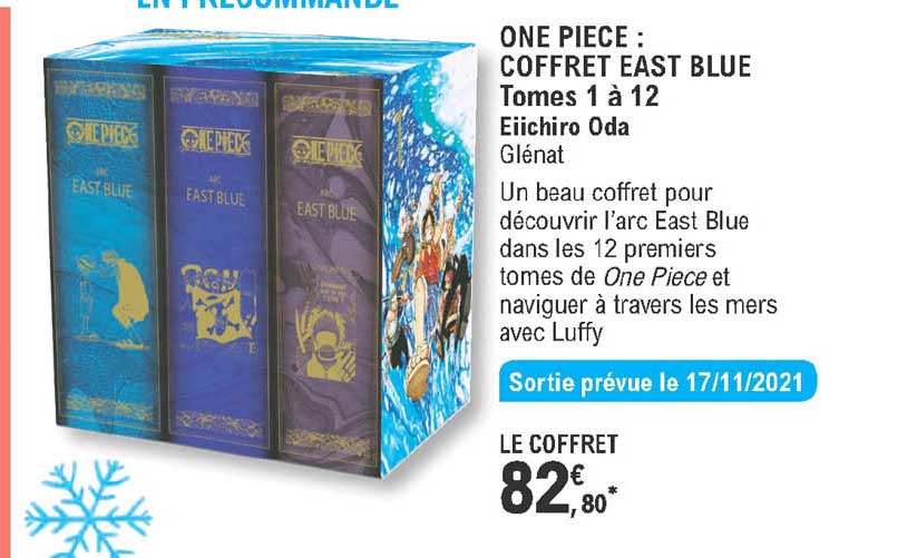 One Piece : Coffret East Blue - Tomes 1 à 12 - Eiichiro Oda
