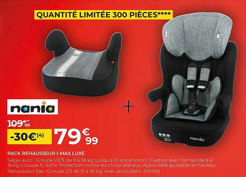 pack rehausseur i-max luxe nania