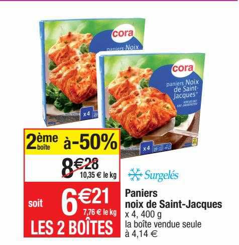 paniers noix de saint-jacques