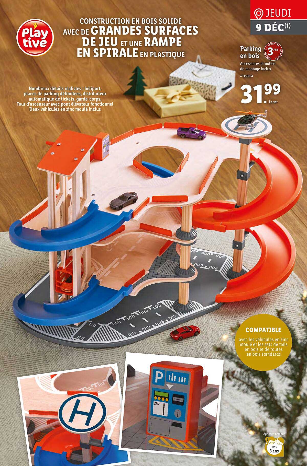 parking en bois playtive