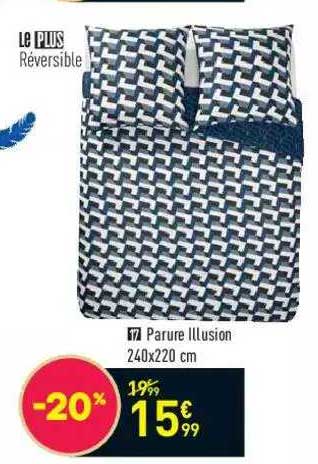 parure illusion 240x220 cm