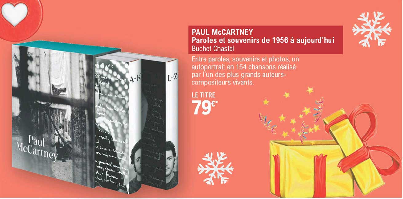 paul mcCartney - paroles et souvenirs de 1956 à aujourd'hui