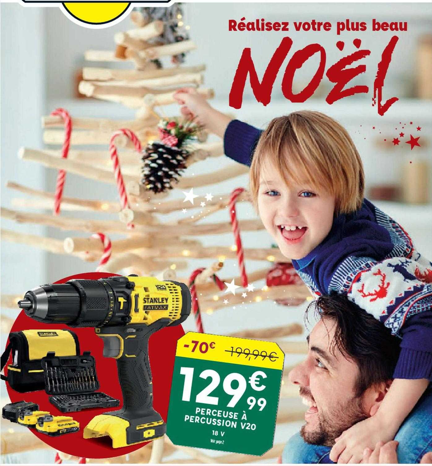 perceuse à percussion v20 stanley