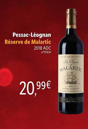 pessac-léognan réserve de malartic