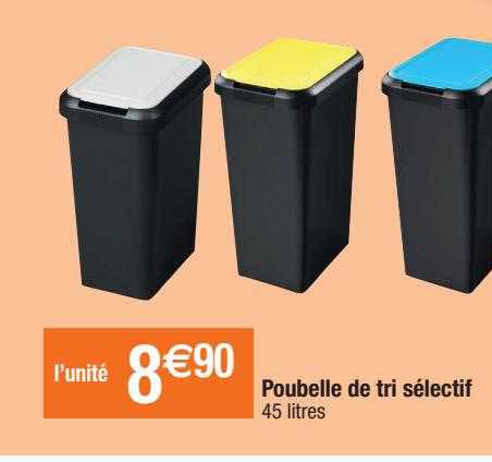 poubelle de tri sélectif