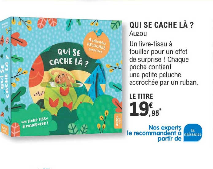 qui se cache là ? auzou