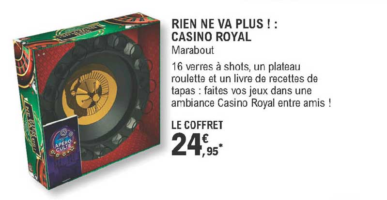 rien ne va plus ! : casino royal - marabout