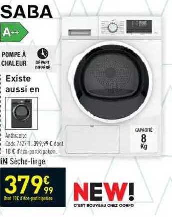 saba sèche-linge
