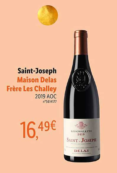 Saint-joseph Maison Delas Frères Les Challey 2019 Aoc
