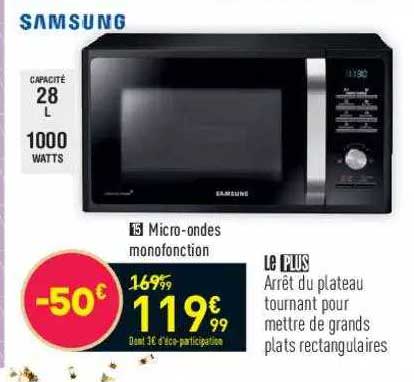 samsung micro-ondes monofonction