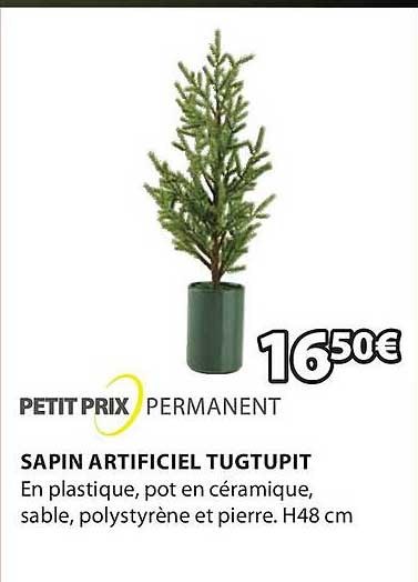 sapin artificiel tugtupit