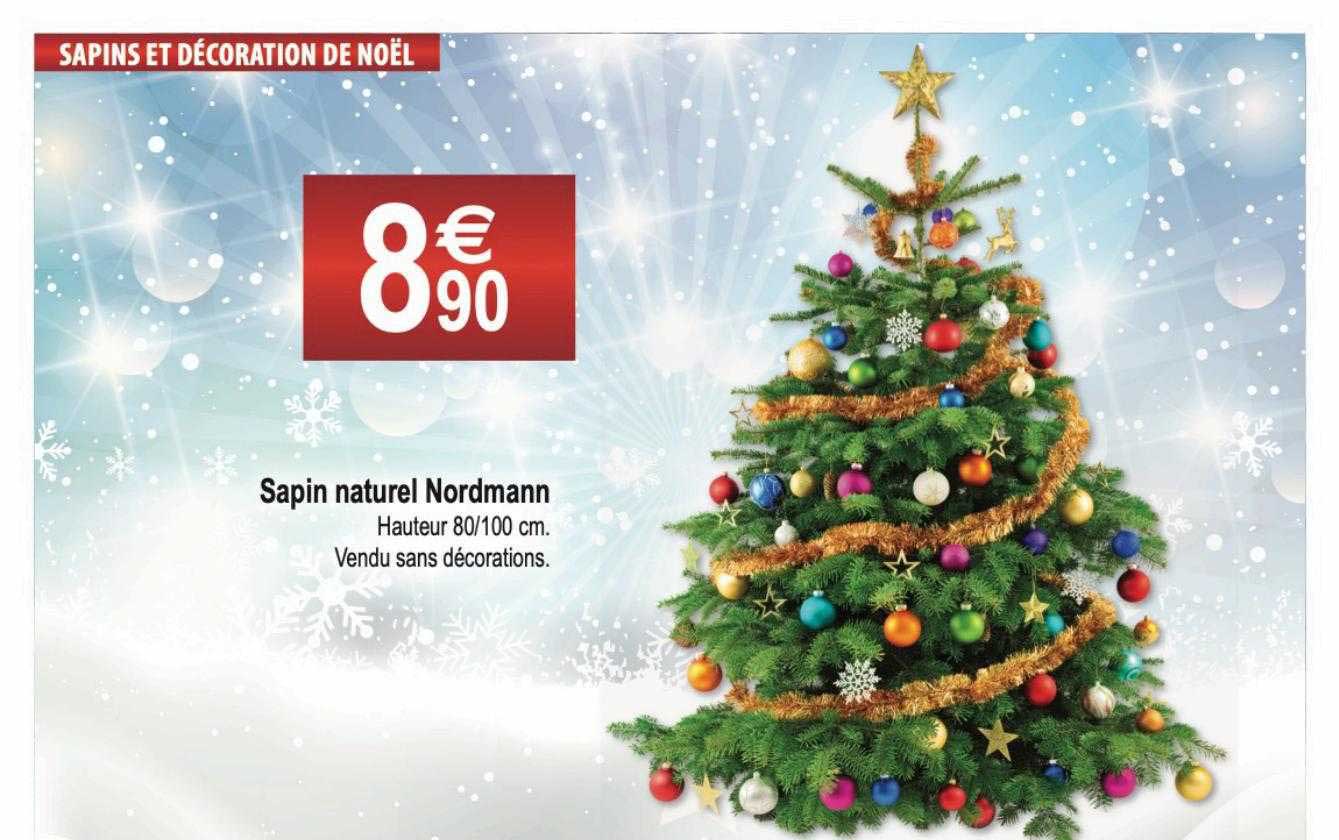 sapin naturel nordmann