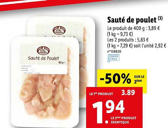 Sauté De Poulet