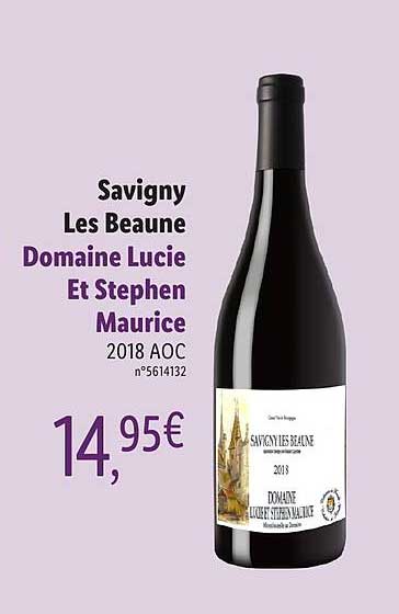 savigny les beaune domaine lucie et stephen maurice 2018 aoc$