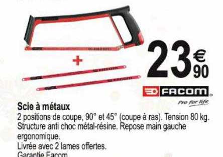 scie à métaux facom