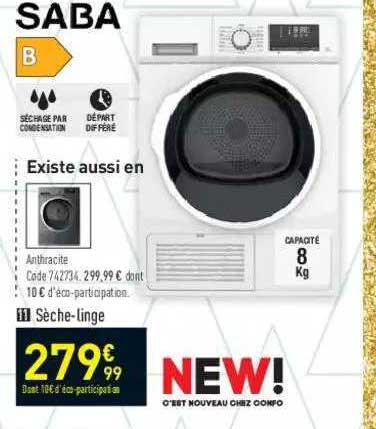 sèche-linge saba
