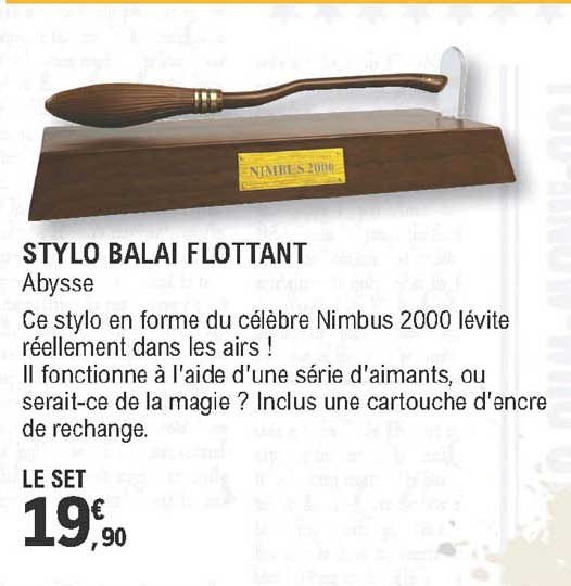 Stylo Balai Flottant - Abysse