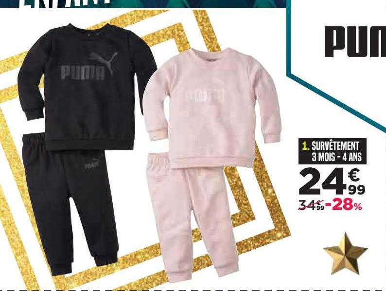 survêtement 3 mois - 4 ans puma