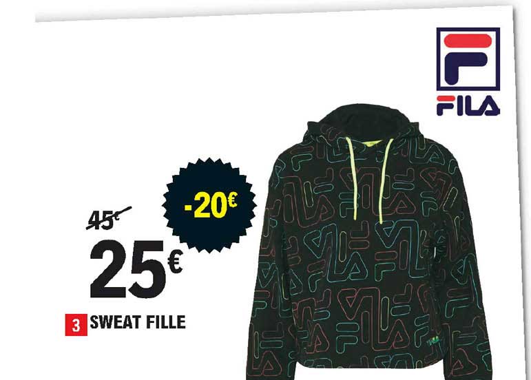 Sweat Fille Fila