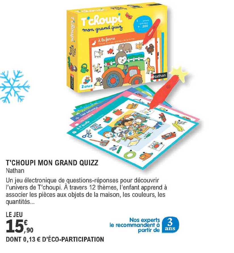 t'choupi mon grand quizz - nathan