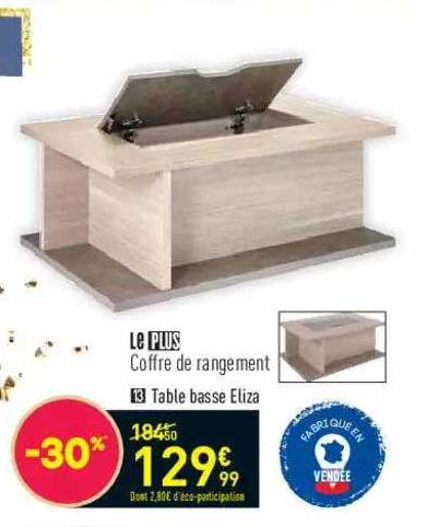 table basse eliza