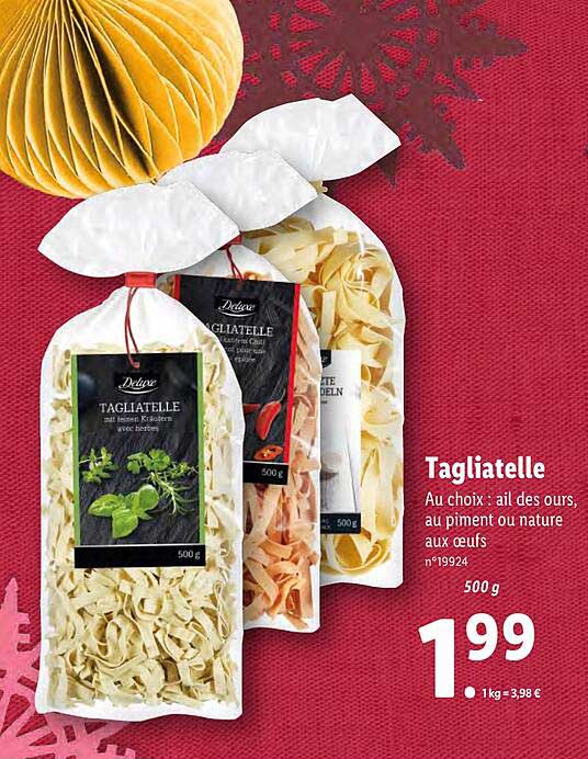 Tagliatelle Deluxe