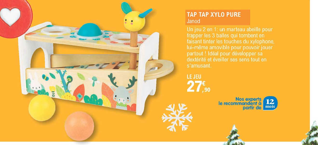 tap tap xylo pure -janod