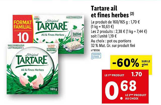 Tartare Ail Et Fines Herbes