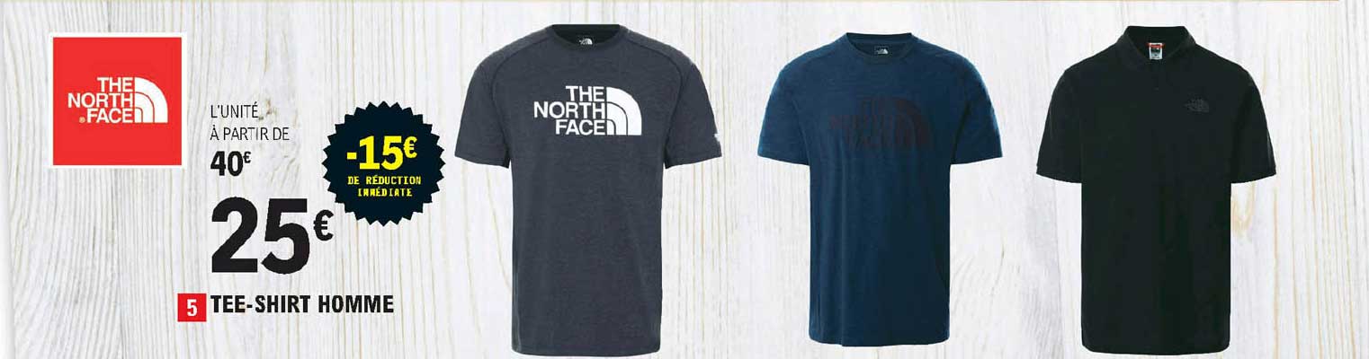 tee-shirt homme the north face