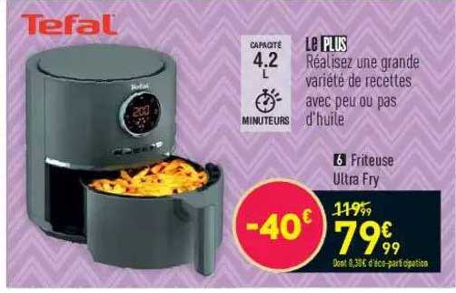 tefal friteuse ultra fry