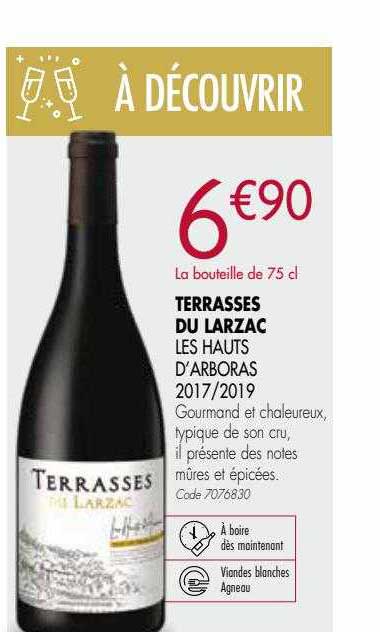 terrasses du larzac les hauts d'arboras 2017-2019