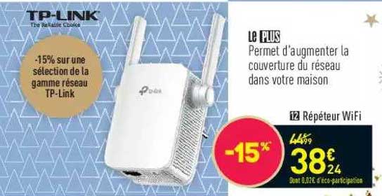 tp-link répéteur wifi