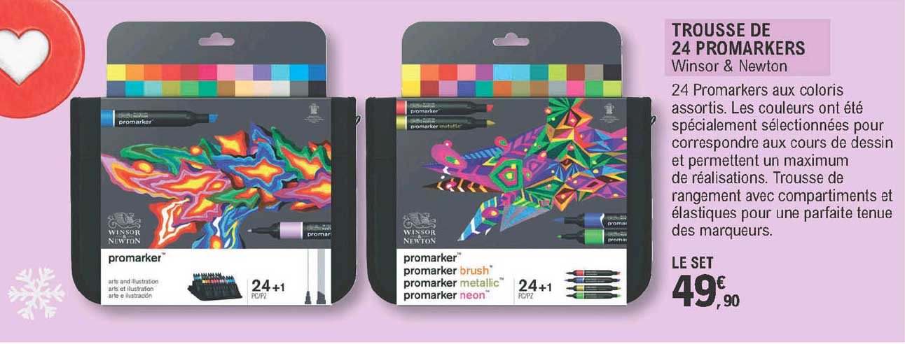 trousse de 24 promarkers