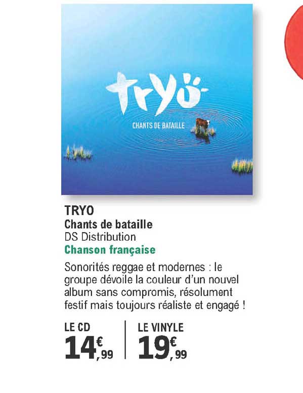 tryo - chants de bataille