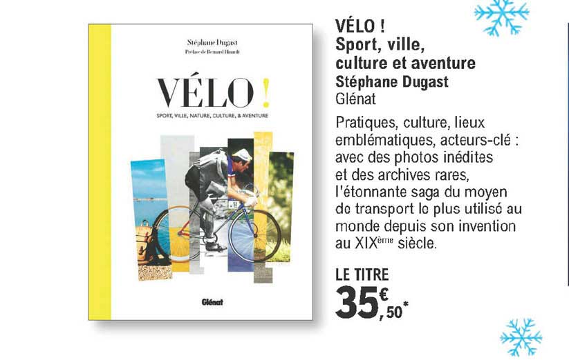 vélo ! sport, ville, culture et aventure - stéphane dugast