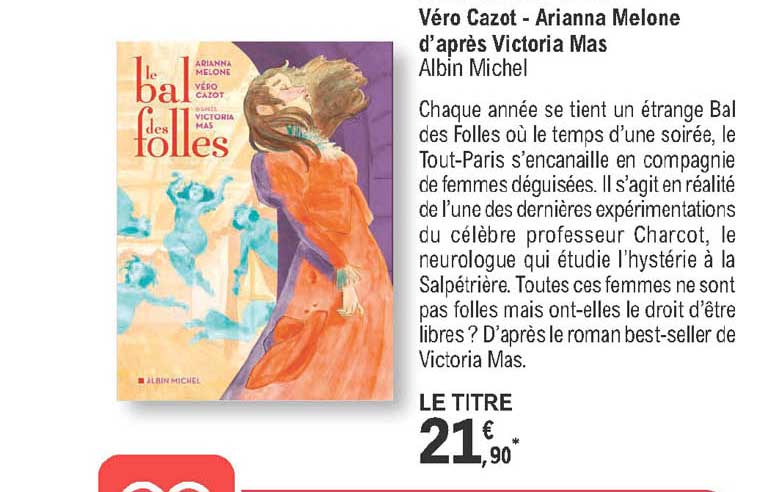 véro cazot - arianna melone d'après victoria mas - albin michel