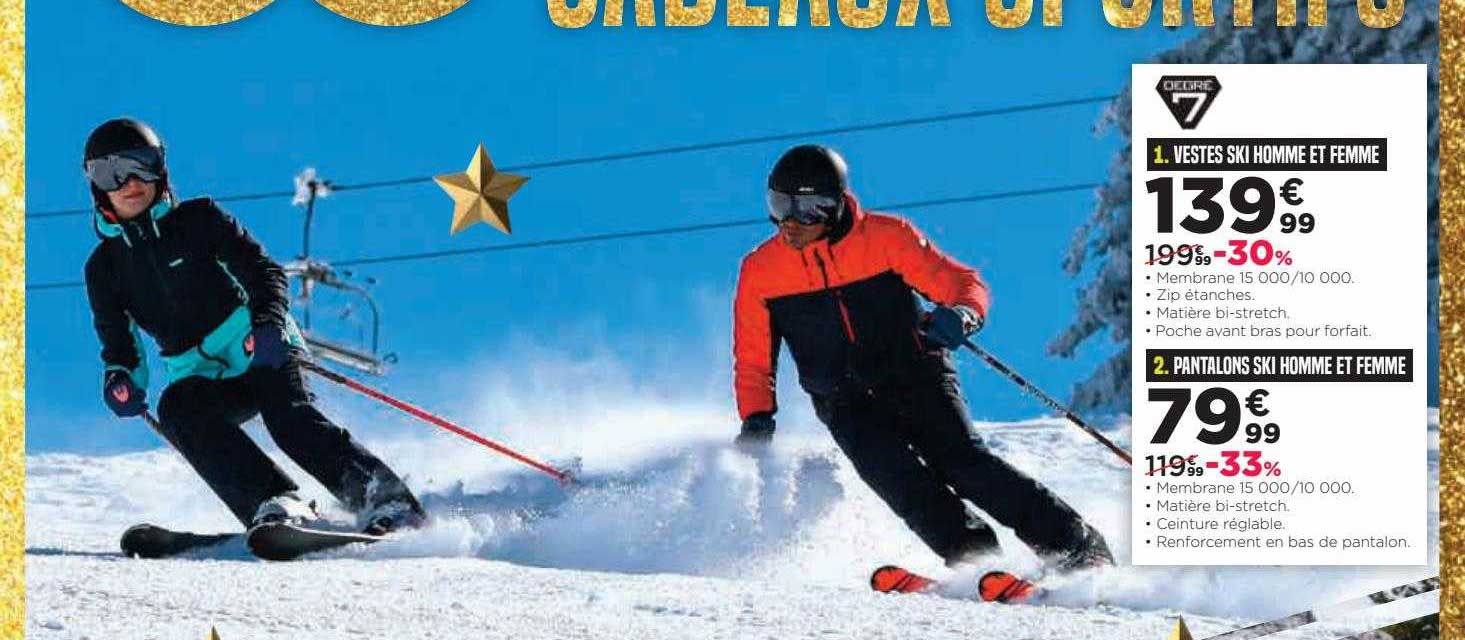 vestes ski homme et femme, pantalons ski homme et femme