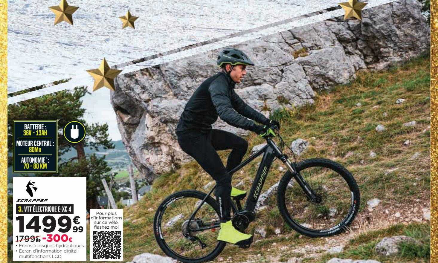 vtt électrique e-xc 4 scrapper