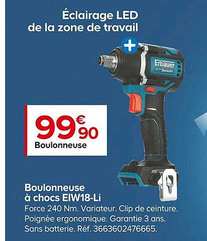 boulonneuse à chocs eiw18-li erbauer