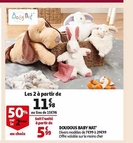 doudous baby nat'