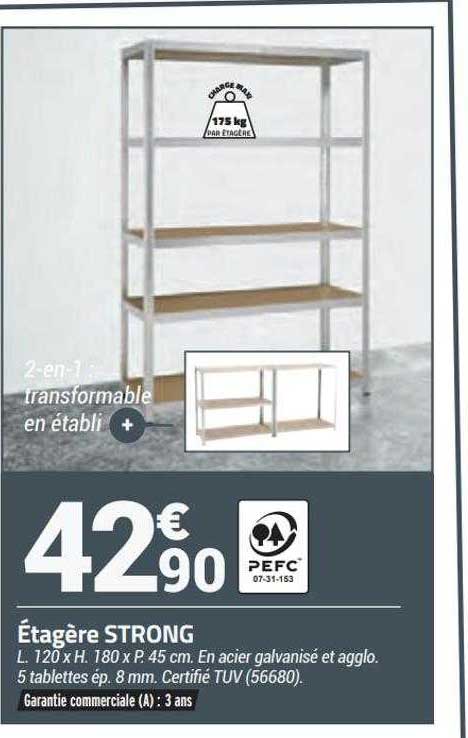 étagère Strong