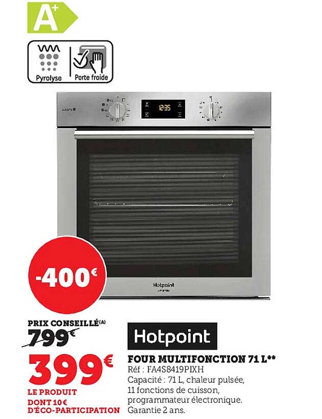 four multifonction 71l hotpoint