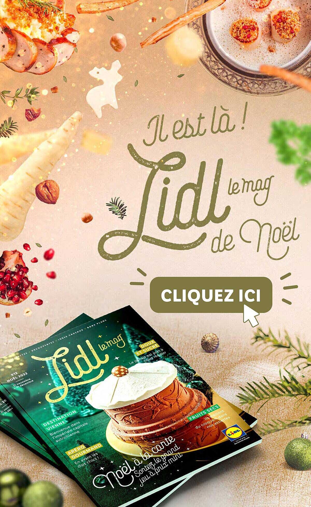 lidl le mag de noël