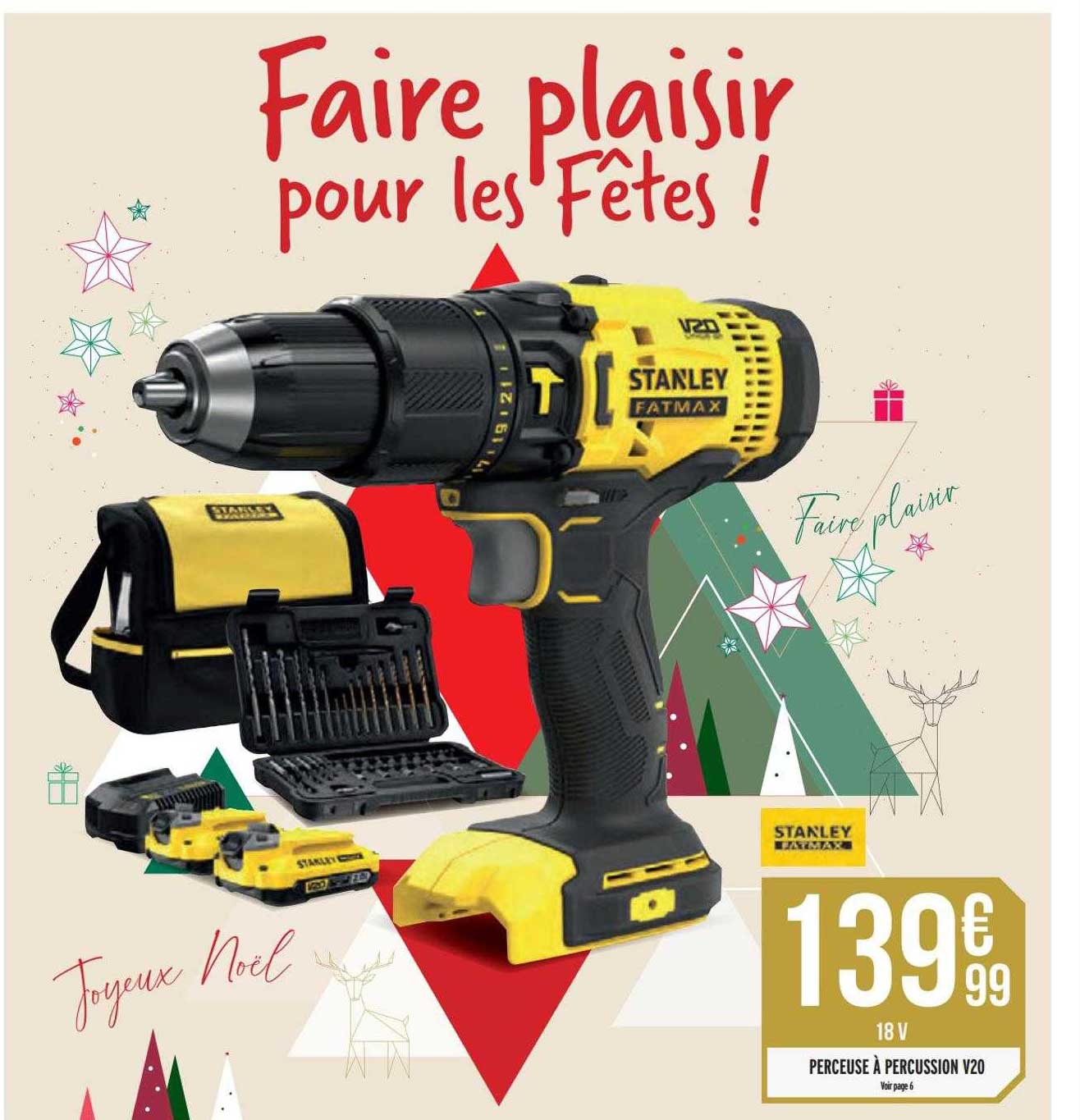 perceuse à percussion v20 stanley