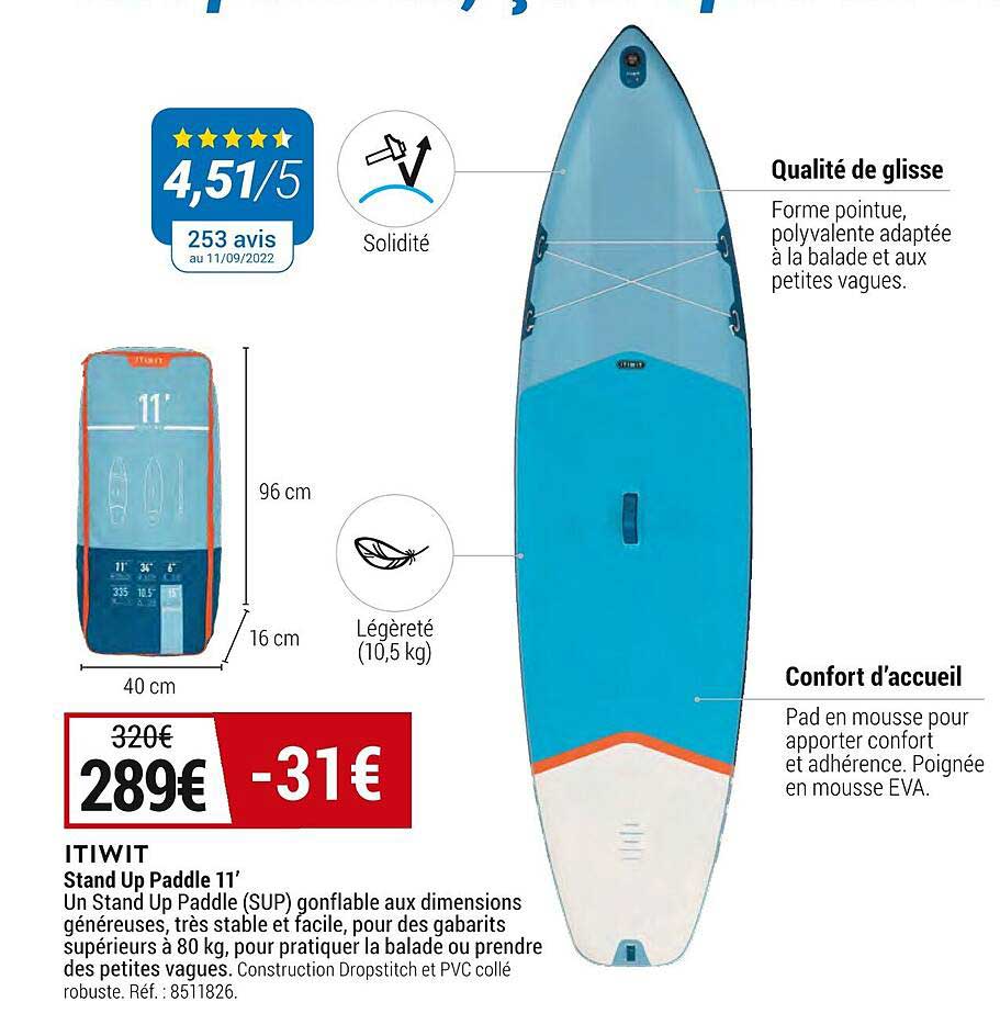 Stand Up Paddle 11' Itiwit