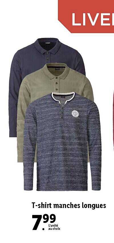 t-shirt manches longues