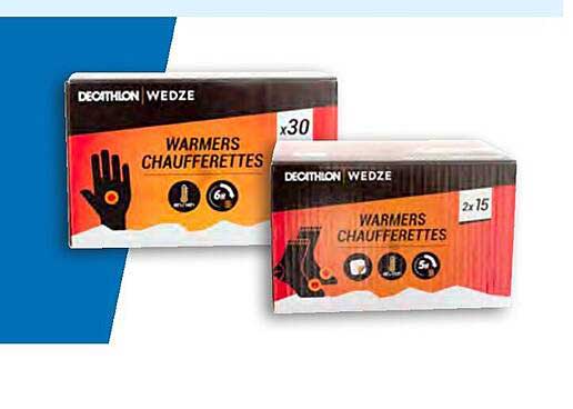 warmers chaufferettes wedze