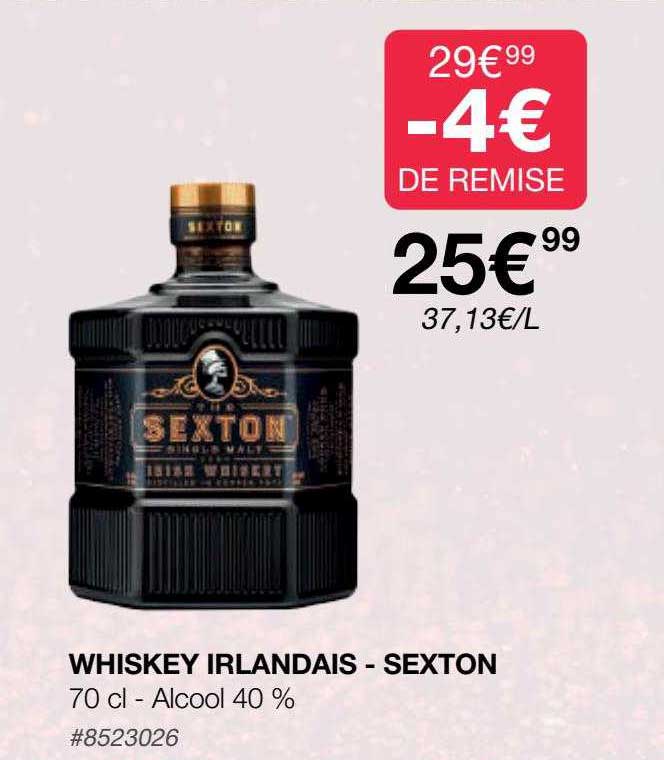 Whiskey Irlandais - Sexton
