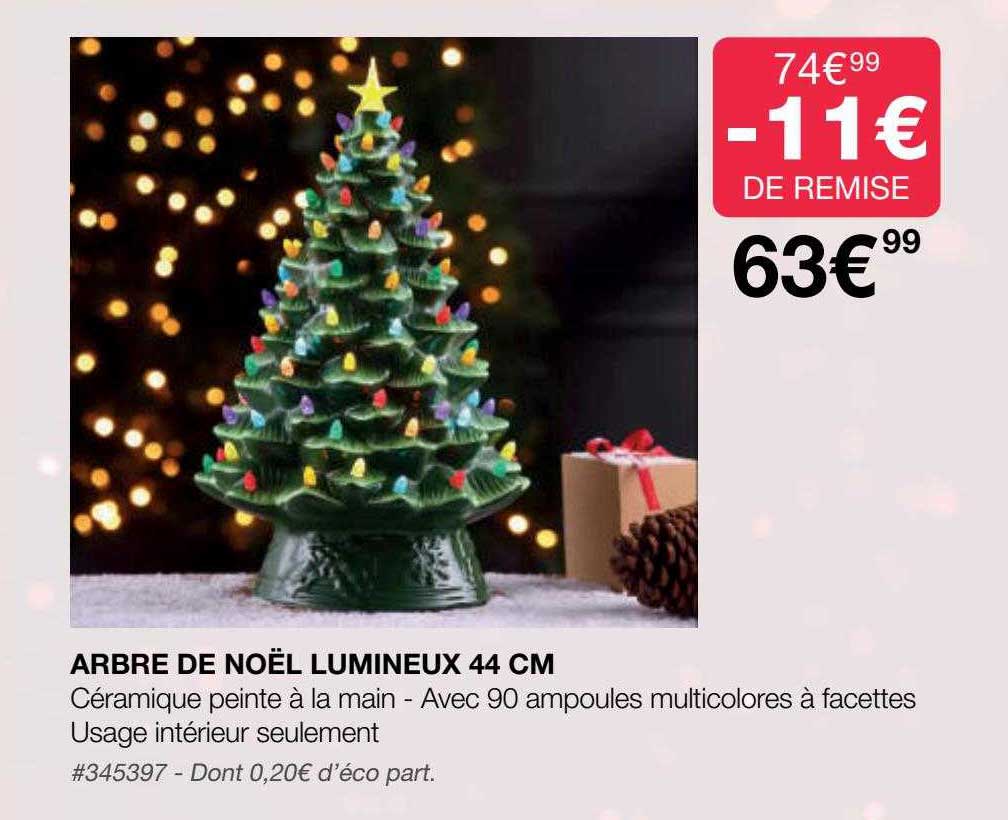 Arbre De Noël Lumineux 44 Cm