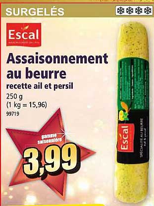 Assaisonnement Au Beurre Recette Ail Et Persil Escal